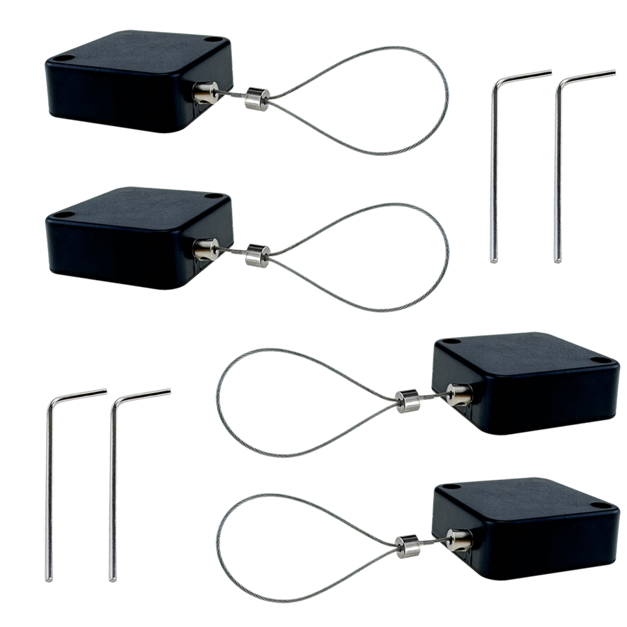 Security tether boxes